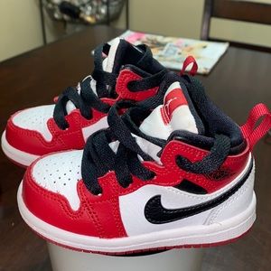 Baby Jordan’s Red Nike Jordans